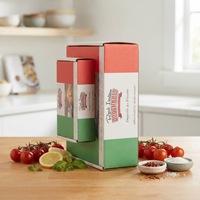 Boîtes pliantes pour beignets en carton alimentaire recyclable avec logo imprimé personnalisé, gaufrage, revêtement UV, pâtisserie, dessert, boulangerie, biscuits
