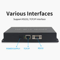 Lector RFID UHF E710 de 4 Puertos, Lector de Largo Alcance de 20 m, Lector RFID RS232 TCP/IP, Conecta Múltiples Antenas, Proporciona DEMO SDK