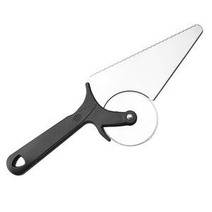 Stainless Steel Pizza Spatula Serrated Triangular Cutter 430 Multi Functional Baking Cake Tool For Pizza And Cake Cutting - Product Image 2