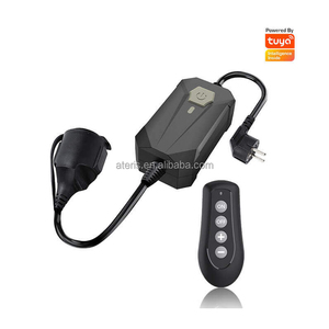 Dimmable Smart <strong>WiFi</strong> <strong>Plug</strong> with Socket (Europe) IP55 Outdoor TUYA App &amp; Wireless Remote Control for LED Lights &amp; Lamp Strings - Product Image 2