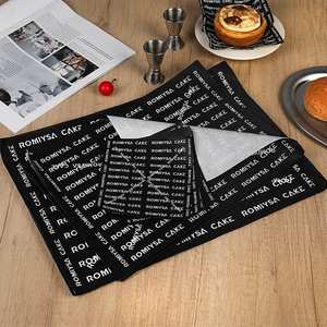 Empaquetado Ecológico Biodegradable a Prueba de Grasa, con Recubrimiento de PE, Impreso Personalizado, de Grado Alimenticio, para Logotipos de Pan, Sándwiches, Hamburguesas y Burritos - Product Image 3