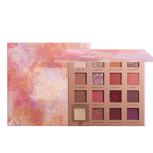 Nhãn Hiệu Riêng Nhiều Màu Eyeshadow Palette Nhãn Hiệu Riêng Cao Sắc Tố Eyeshadow Pallette Ép Long Lanh Bóng Mắt - Product Image 3
