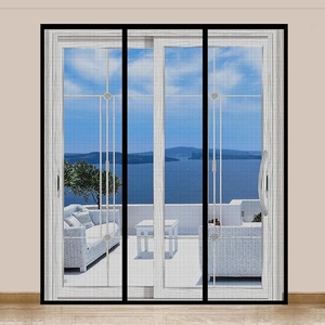 Fenêtre d'entrée moderne en aluminium Prima avec panneaux isolants et serrure sécurisée pour les maisons familiales, grilles noires, profilé en aluminium - Product Image 4