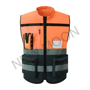 Customized <b>Reflective</b> Vest Motorcycle Riding Safety Clothing Construction Vest <b>Reflective</b> <b>Jacket</b> <b>Cycling</b> Safety Vest - Product Image 2
