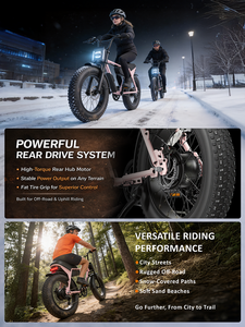 <span class=keywords><strong>Bicicleta</strong></span> Eléctrica con Llantas Gruesas, Estilo Retro, <span class=keywords><strong>Ruedas</strong></span> de 20 Pulgadas, Motor de Alta Potencia, Batería Extraíble, Stock en la UE y EE. UU. - Product Image 4