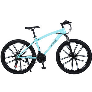 Vélo de montagne 24 pouces, cadre en alliage d'aluminium, freins à disque doubles, absorption des chocs, conduite tout-terrain haute vitesse pour étudiants, modèle unique - Product Image 1
