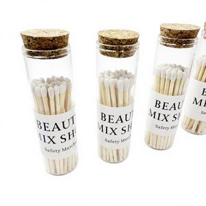 Candela Aromaterapica INS con Fiammiferi Lunghi 10cm in Bottiglia di Vetro Vintage Creativa - Product Image 1