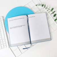 Journal en lin imprimé personnalisé pour la santé mentale Pleine conscience Gratitude Réflexions planificateur quotidien de soins personnels Cahier comportant