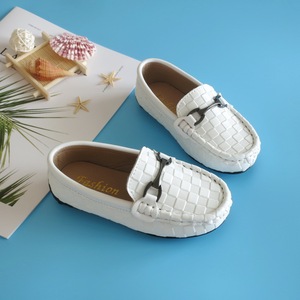 Wholesale <strong>Kids</strong> Children Boys Girls Moccasin <strong>Loafers</strong> Slip on Leather Shoes - Product Image 5