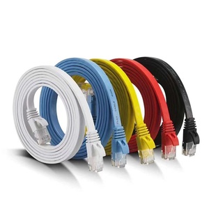 Plaqué or Sftp Cat7 Câble <span class=keywords><strong>Ethernet</strong></span> Cat 7 Cordon De Raccordement Plat Rj45 Cat7 Patch Câble 3m 25 Pi 100ft Cat 7 Prise Réseau Câble <span class=keywords><strong>Prix</strong></span> - Product Image 5