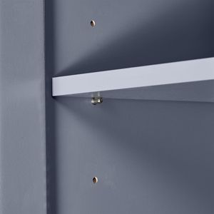 Gabinete de almacenamiento alto y ancho DB de tres cajones con puertas para organización de baño/Oficina - Product Image 3