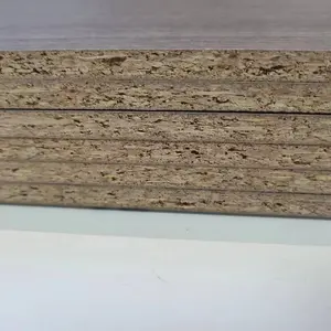 Solid Wood 18mm Veneer Metal Laminated Melamine Moisture Resistant Particle Board Chipboard Computer Table Flakeboards