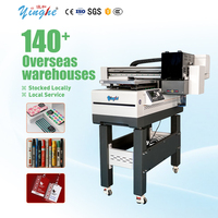 Imprimante jet d'encre à plat Yingh haute résistance aux UV 60x90CM pour étiquettes d'œufs, compatible avec les patchs textiles flexibles, les logos TPU et l'impression sur bouteilles