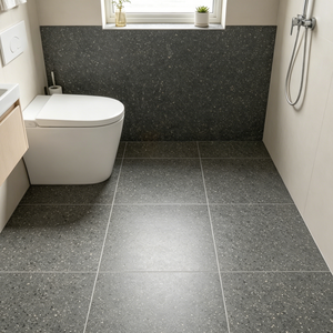 Dalle <span class=keywords><strong>de</strong></span> terrazzo noir artificiel Luxy Elegance, panneau <span class=keywords><strong>de</strong></span> pierre <span class=keywords><strong>de</strong></span> terrazzo à copeaux fins pour revêtement <span class=keywords><strong>de</strong></span> sol et <span class=keywords><strong>de</strong></span> mur commercial - Product Image 4