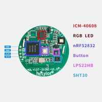 Capteur de température, d'humidité et de pression atmosphérique Holyiot NRF52832 Bluetooth, balise, accéléromètre 6 axes, gyroscope