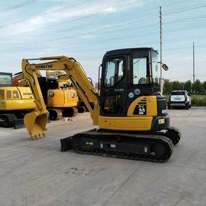 Mini-excavatrice Komatsu PC55MR d'occasion, 5,5 tonnes, 5T, PC55 MR, à bras court, d'origine japonaise, engin de terrassement d'occasion - Product Image 3