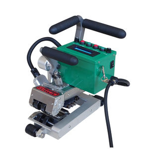 220V 1400W Machine à souder géomembrane en plastique revêtements d'étang HDPE forme de soudeuse à cale chaude 0.5 à 2.0mm d'épaisseur - Product Image 2