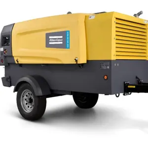 Compresor de aire portátil con motor diésel Atlas Copco V 1200