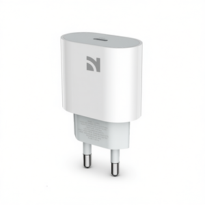 Cargador USB-C Blanco Compacto y Seguro NCC CD-0501 EU NCC 20W PD Adaptadores de Carga Rápida - Product Image 2