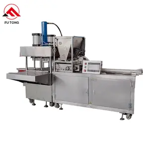 Hydraulic electric automatic cake making equipment for Powdered ingredients snacks