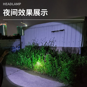Jujingyang Lightweight Rechargeable Headlamp 2000mAh LED High Brightness Adjustable For Outdoor Night Riding Fishing - Product Image 4