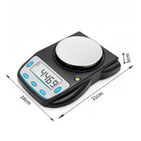Balance de laboratoire numérique 600g x 0,01g, balance électronique de précision, affichage LCD, balance analytique, balance scientifique pour bijoux, précision 0,01g