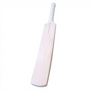 Batte de cricket SASPORTS LEAGUE en saule anglais, pour droitier, cousue à la main, épaisseur 38 mm, 2,8 lb légère, taille complète pour l'entraînement - Product Image 1