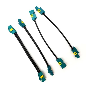 Fakra母插孔至Fakra Z公插头电缆50欧姆代码Z FAKRA电缆尾纤RG316