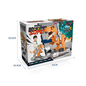 卡通恐龙造型滑板车，带迪诺声音音乐喷雾电动滑板车儿童骑乘车 - Product Image 6