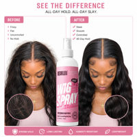 Spray Capilar Herbal OEM Sin Enjuague para Pelucas y Cabello Humano - Nutrición, Reparación y Anti-Frizz, Sin Fijación, Kit de Cuidado para Pelucas, Marca Privada