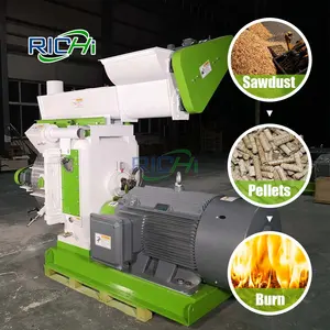 Sterk Geïntegreerde 1.5 T/h Hout Pellet Machines Canada Italy