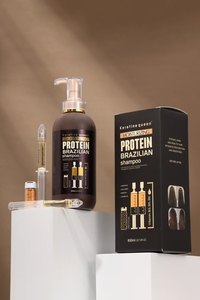 <span class=keywords><strong>Shampoo</strong></span> Brasiliano Idratante all'Olio di Argan <span class=keywords><strong>con</strong></span> <span class=keywords><strong>Proteine</strong></span> ed Estratti di Noci Brasiliane per Capelli Lisci e Splendidi - Private Label - Product Image 2