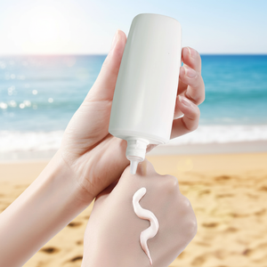 קרם הגנה מינרלי אורגני טבעי נגד הזדקנות לעור הפנים SPF 50 PA+++ עם קונסילר וקרם לחות לכל סוגי העור - Product Image 3