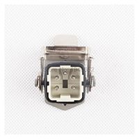 Connecteur Rectangulaire Mâle BAIRUI Haute Performance 10A IP67 Étanche 220V 4+1 Broches Prise Industrielle Aviation en Aluminium