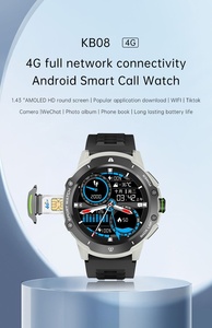 ปลดล็อคโทรศัพท์นาฬิกา Android 4G พร้อม GPS Tracker กันน้ำ และฟังก์ชั่นปฏิทิน นาฬิกาอัจฉริยะ WiFi โทรศัพท์นาฬิกา Android - Product Image 3