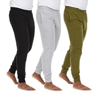Celana Jogger Katun untuk Pria, Santai untuk Kegunaan Sehari-hari, Musim Gugur, Lembut, Bernapas, Ringan, Pinggang Tali Serut, Celana Pria Custom