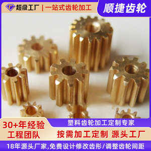 Engranajes de Cobre de Precisión Shunjie, Módulo 0.5, Ancho de Diente de 5 mm, Nivel de Precisión 7, Engranajes de Motor Personalizados - Product Image 5