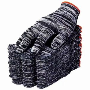 Guantes de Protección Laboral Súper Resistentes al Desgaste, Guantes de Trabajo para Obras de Construcción, de Hilo de Algodón, Nailon y Nitrilo, Antideslizantes, Tejidos - Product Image 4