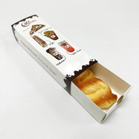 Boîte d'emballage personnalisée en papier gaufré pour gaufres avec tiroir, vente en gros