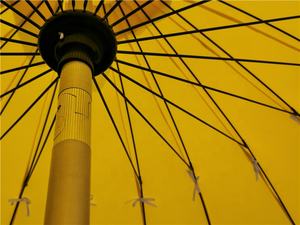 Extérieur automobile macramé jardin de plage para coche de jardin <span class=keywords><strong>auto</strong></span> papier plage mariage crochet voiture parasol parapluies - Product Image 3