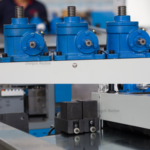 Voll automatische <span class=keywords><strong>3</strong></span>-Leitungs-Lüftungskanalmaschine Effiziente Luftkanal-Produktions ausrüstung für Klimaanlagen - Product Image 4