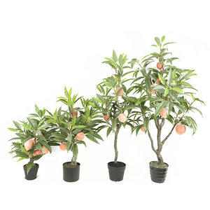Árbol <span class=keywords><strong>de</strong></span> Melocotón Artificial <span class=keywords><strong>de</strong></span> Alta Calidad, Simulación <span class=keywords><strong>de</strong></span> Planta Natural, Bonsái para Decoración <span class=keywords><strong>de</strong></span> Interiores del Hogar y Jardín - Product Image 5