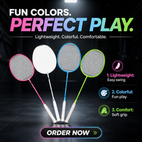 Raquette de badminton en fibre de carbone haut de gamme OEM personnalisée, manche S3, cordes durables, procédé de mousse dure, poids 6U, tension 32 LBS