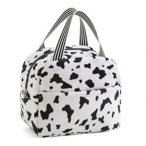 Venta Directa de Fábrica, Bolsa de Almuerzo Escolar con Estampado de Animales, Bolsa Térmica para Picnic con Forro de Papel de Aluminio para Almacenamiento de Alimentos - Product Image 5