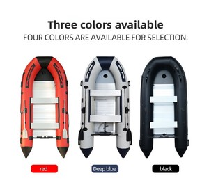 Bateau pneumatique de sauvetage et de patrouille anti-inondation de 5 m, épaissi, capacité 320 kg, pour la pêche, petit bateau, <span class=keywords><strong>kayak</strong></span> - Product Image 6
