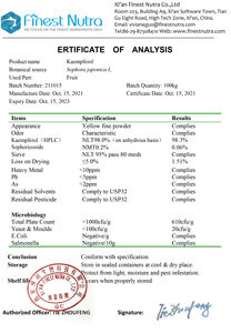 Melhor preço puro <span class=keywords><strong>kaempferol</strong></span> <span class=keywords><strong>98%</strong></span> - Product Image 5