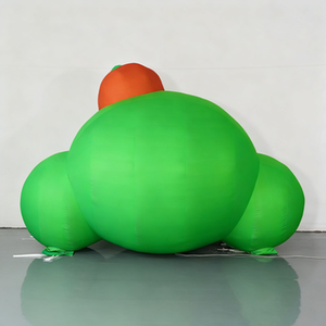 Logo gonflable, dessin animé, adorable poupée tomate assise, décoration gonflable pour terrasses extérieures, centres commerciaux, places et pelouses - Product Image 2