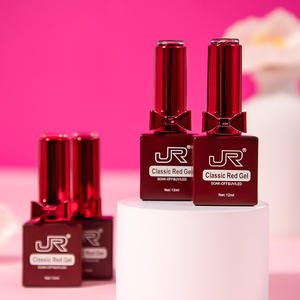 Juego de 12 piezas de esmalte de uñas de <span class=keywords><strong>gel</strong></span> UV rojo de fabricante, fórmula de brillo no tóxico de larga duración, regalo de Año Nuevo de ojo de gato francés - Product Image 4