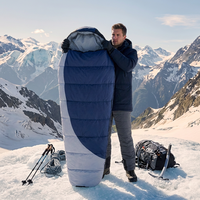 Sacs de couchage imperméables et souples ultralégers pour camping et randonnée pour adultes