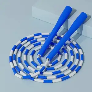 2022 Neues Design individuelles verstellbares PVC-Griff PE Perlen-Springseil